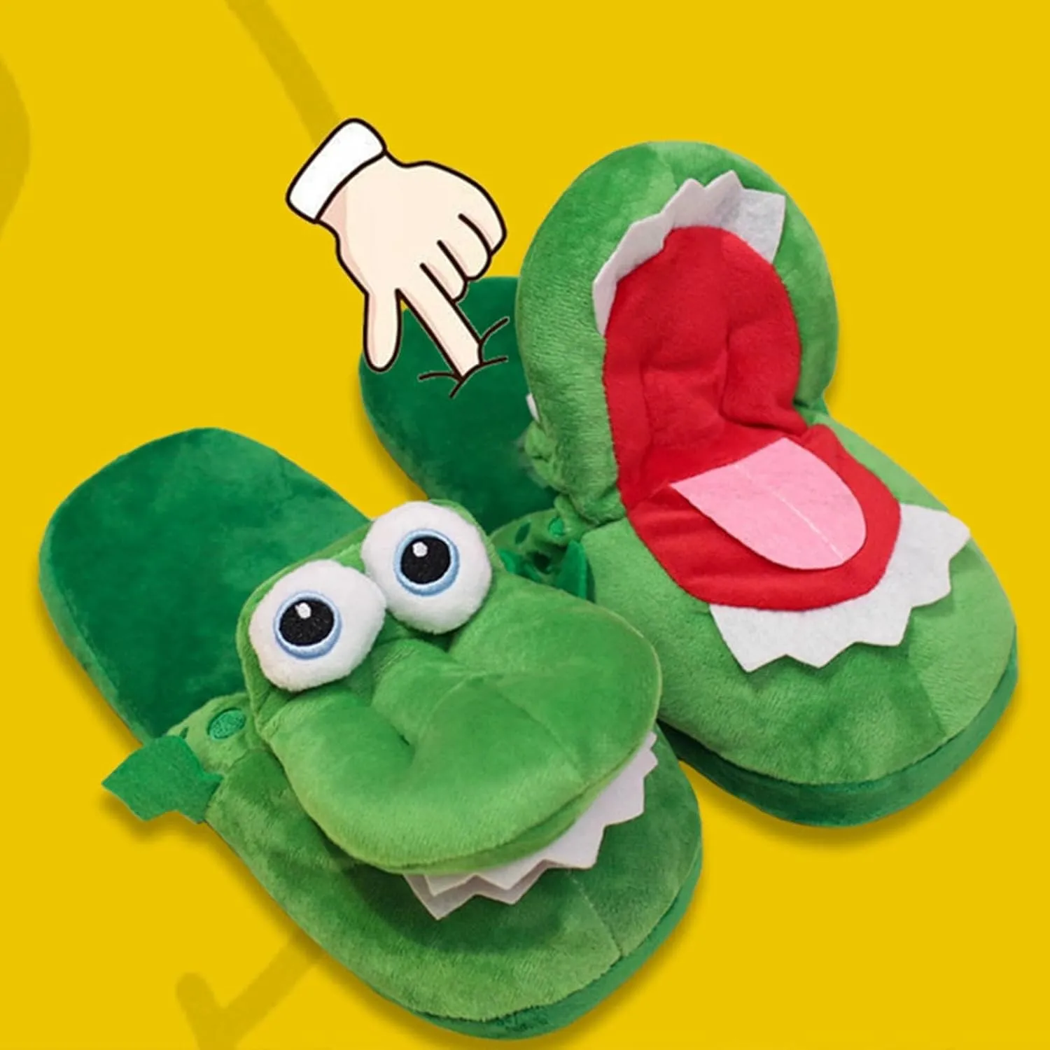 Crocodile Slippers Mouth Opening Slipper Anti Skid Creative Lovely Lightweight Slippers Home Slippers Shoes for Indoor