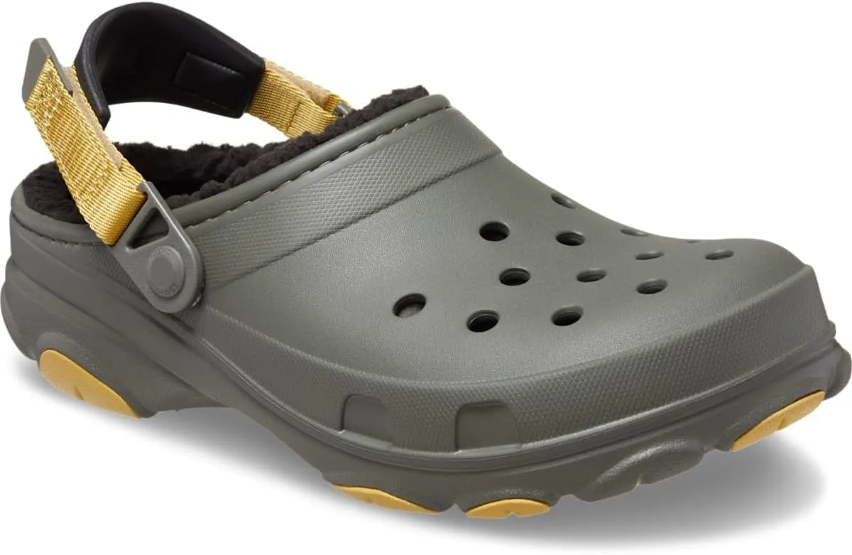 Crocs Unisex-Adult All Terrain Lined Clogs with Adjustable Heel Strap