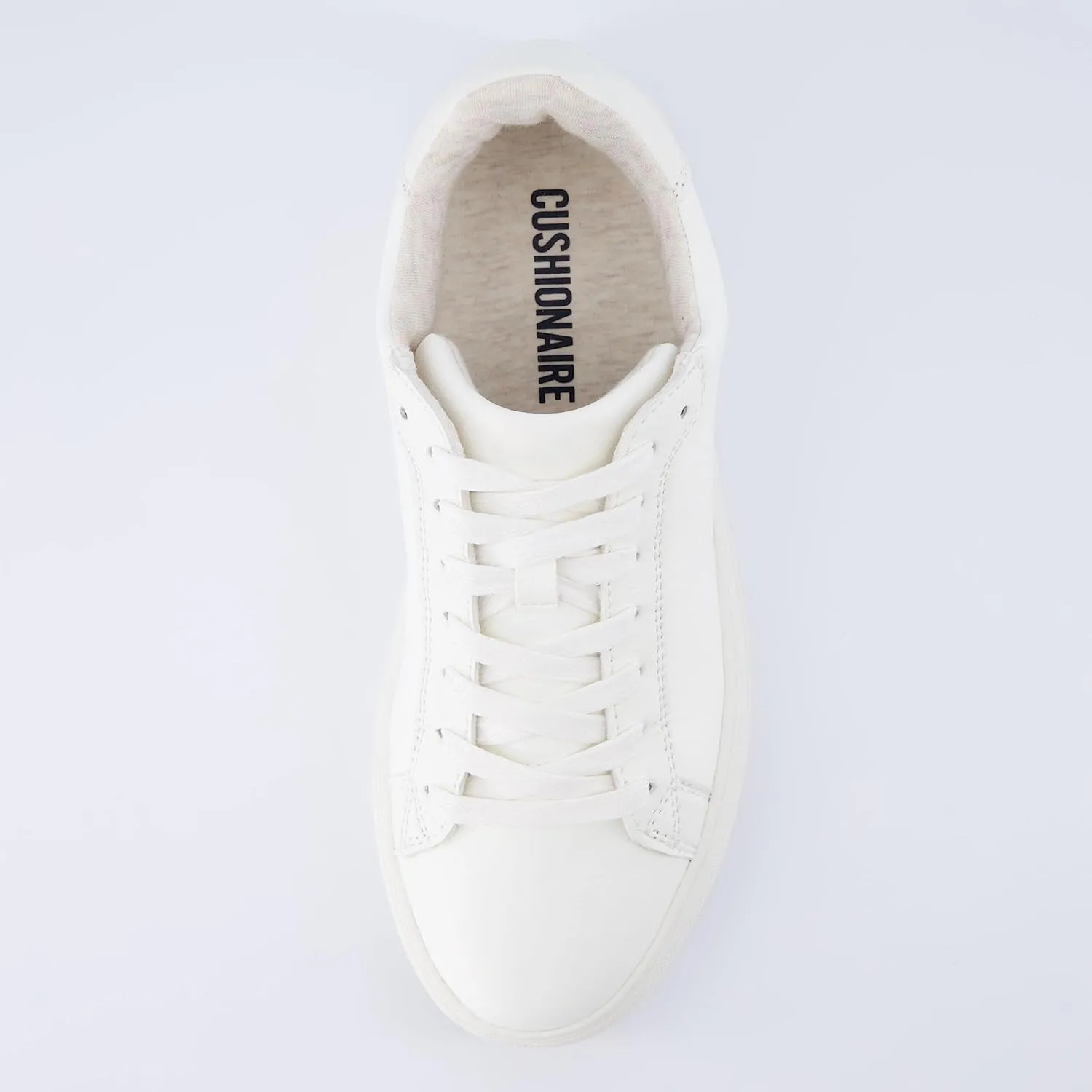 CUSHIONAIRE Women's ROC lace up Sneaker  Comfort Foam, Wide Widths Available