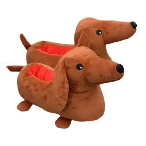 Cute Dachshund Slippers