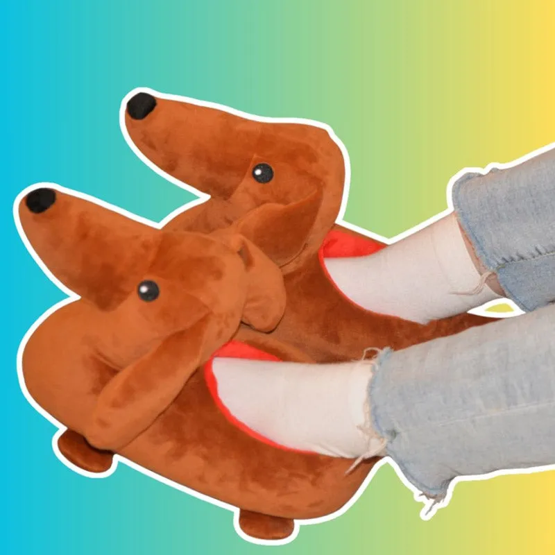 Cute Dachshund Slippers