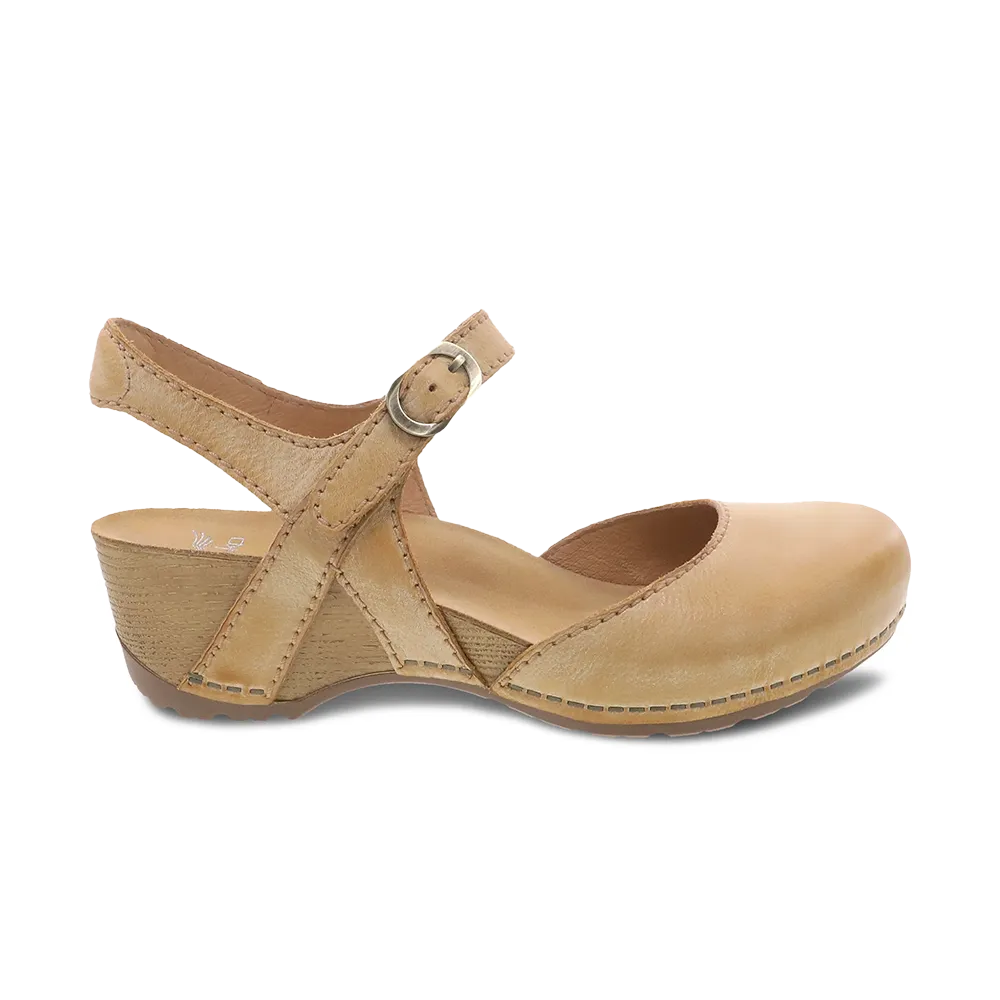 Dansko Tiffani-Tan Milled Burnished