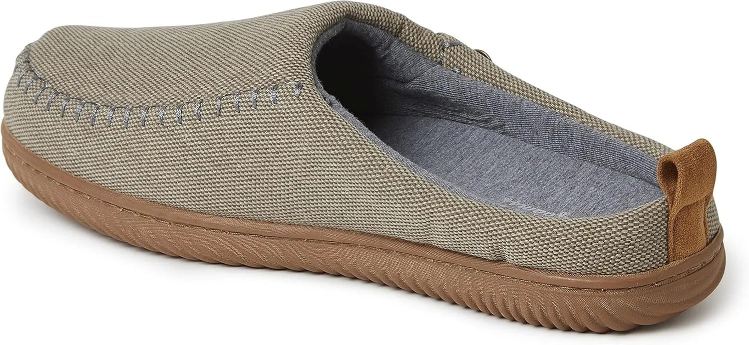Dearfoams Men's Alpine Bern Clog Slipper