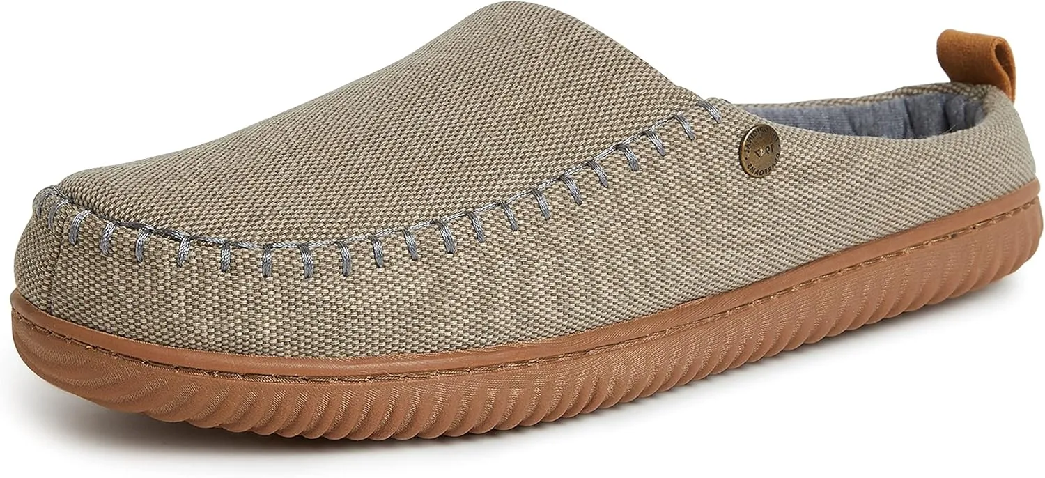 Dearfoams Men's Alpine Bern Clog Slipper