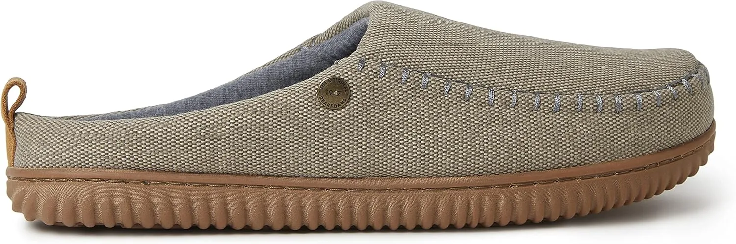 Dearfoams Men's Alpine Bern Clog Slipper