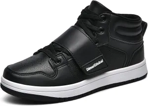 DimaiGlobal Kids Basketball Shoes Boys Girls High Top Sneakers for Youth Durable Sports Shoes Breathable Skate Shoes School Trainers