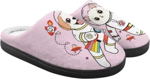 DISNIMO Boys Girls Cozy-House Bedroom Slippers Warm Plush Winter Cotton Slipper Kids Indoor Non-Slip Shoes 9-14.5