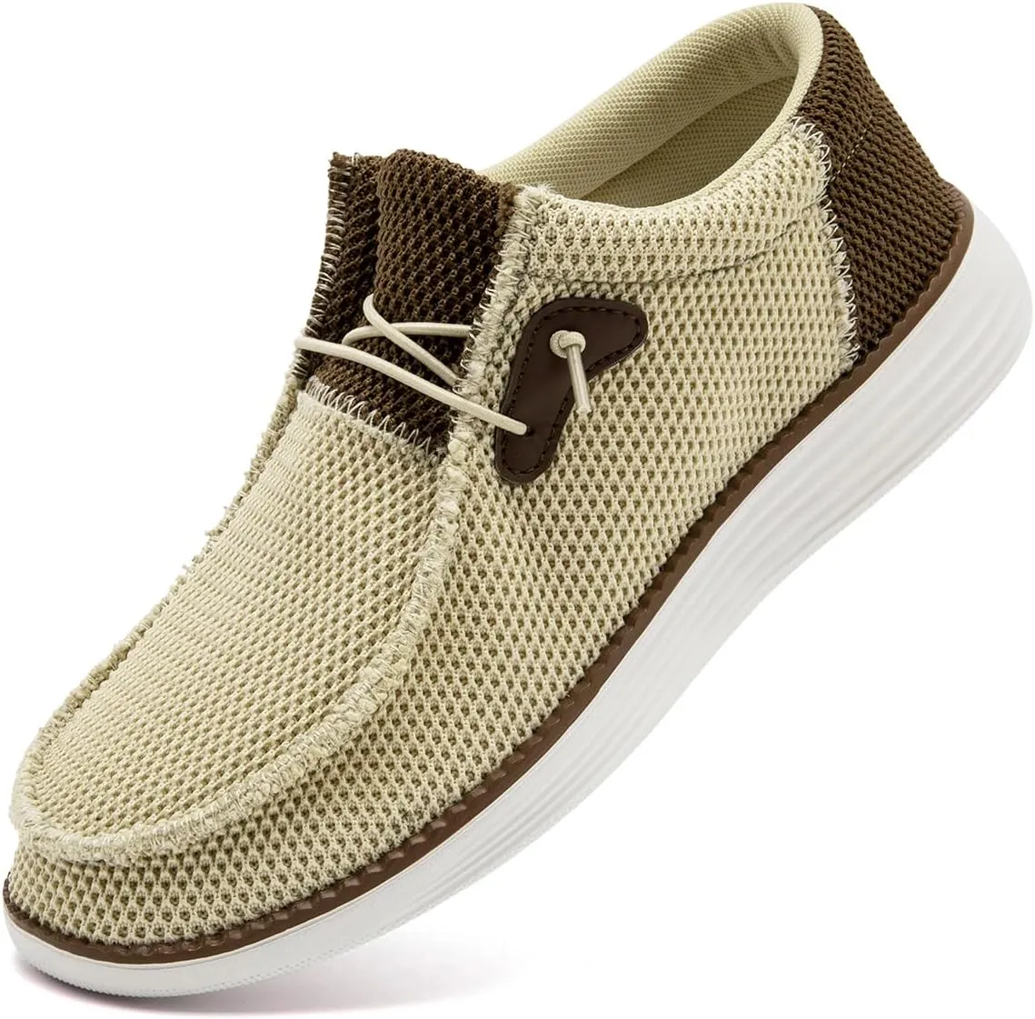 EGMPDA Mens Slip on Loafers Boat Shoes Non Slip Walking Sports Shoes Driving Shoes Casual Office Shoes Gym Lightweight Comfortable Shoes