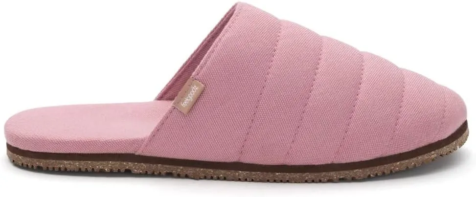 Feelgoodz Women’s Quilted Cross-Strap Indoor/Outdoor Slippers
