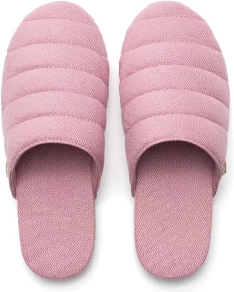 Feelgoodz Women’s Quilted Cross-Strap Indoor/Outdoor Slippers