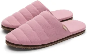 Feelgoodz Women’s Quilted Cross-Strap Indoor/Outdoor Slippers