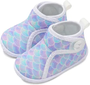FEETCITY Lightweight Baby Sock Shoes Baby Walking Shoes Boys Girls Infant High-Top Shoe 12-18 Months