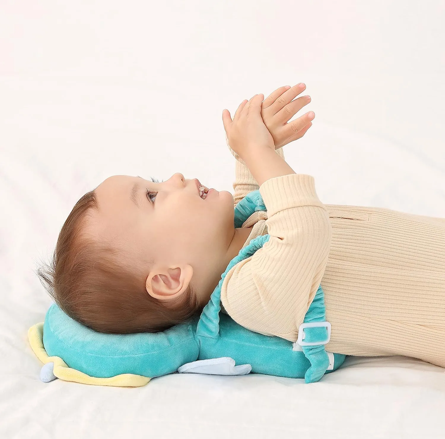 Feidoog Baby Head Protector Cushion Backpack with 3 Knee Pads for Walking & Crawling,Koala