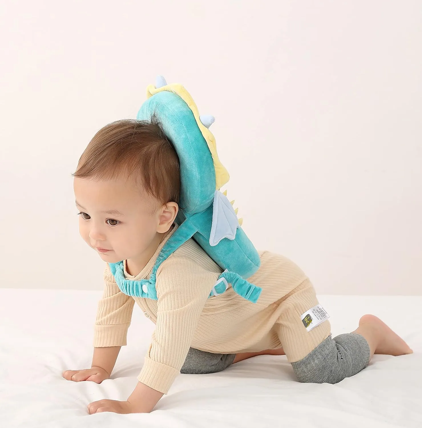 Feidoog Baby Head Protector Cushion Backpack with 3 Knee Pads for Walking & Crawling,Koala