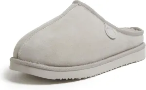 Fireside by Dearfoams Men's Grafton Genuine Shearling Indoor/Outdoor Clog