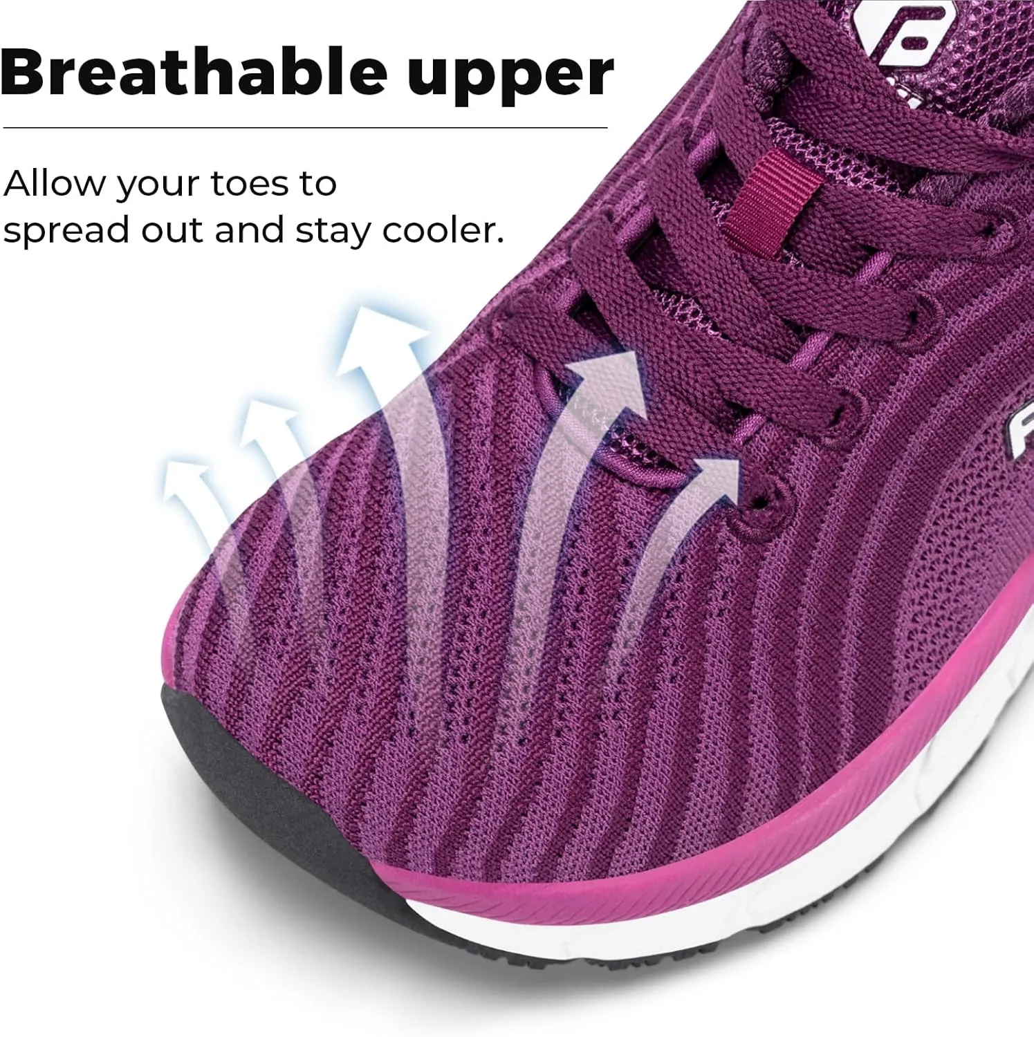 FitVille Wide Toe Box Shoes Women Comfortable Non Slip Wide Walking Shoes Women Swollen Feet Lightweight