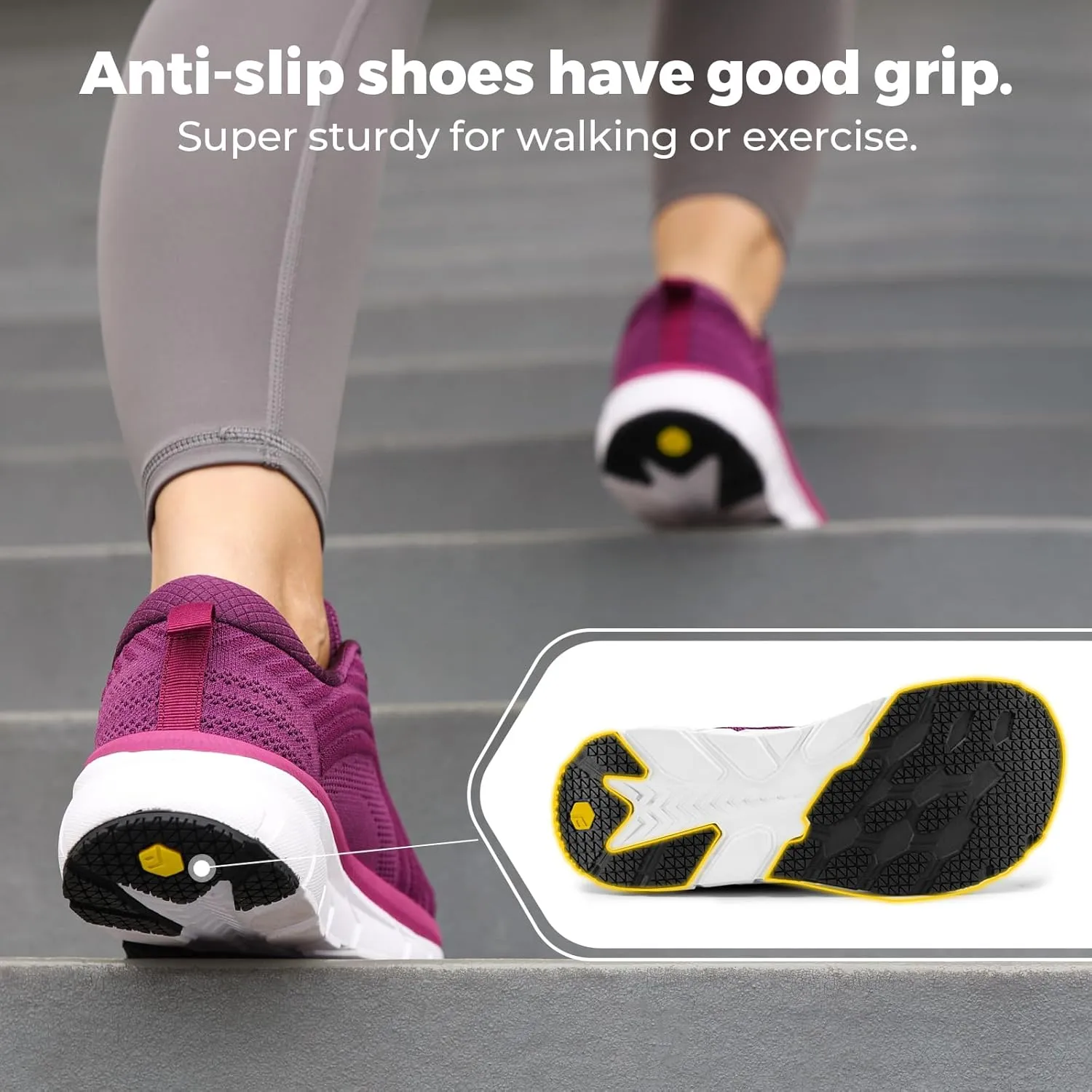 FitVille Wide Toe Box Shoes Women Comfortable Non Slip Wide Walking Shoes Women Swollen Feet Lightweight