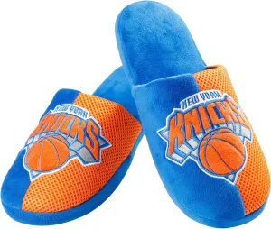 FOCO Men's NBA Team Logo Staycation Slippers