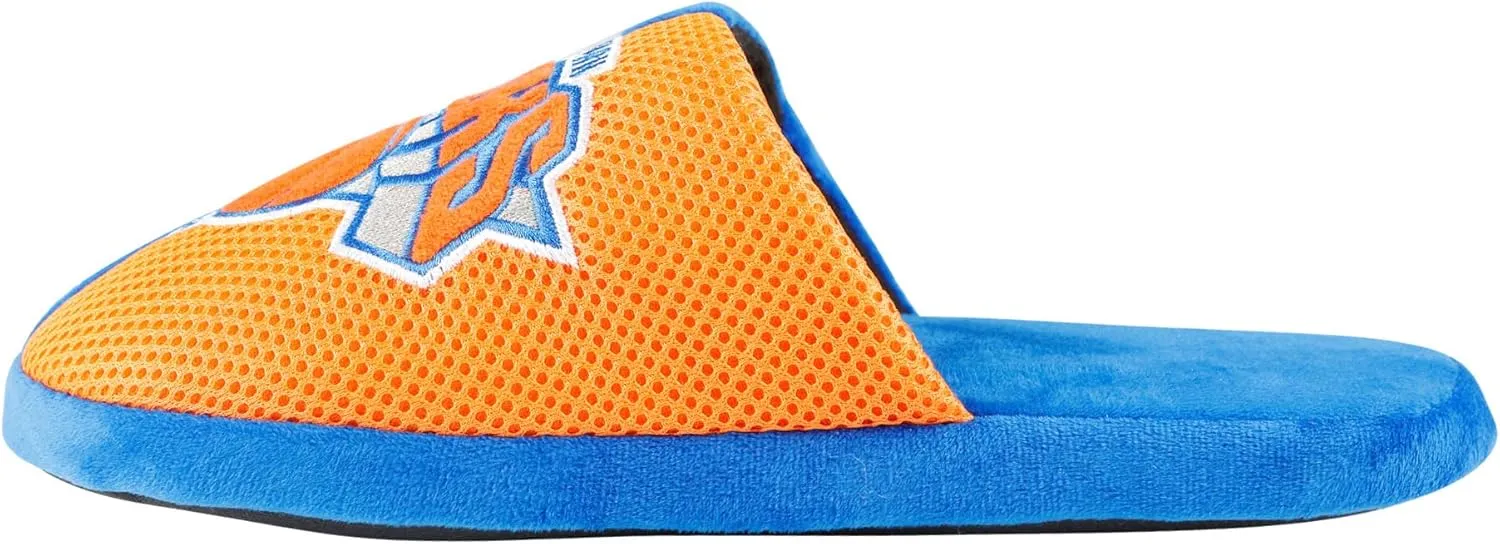 FOCO Men's NBA Team Logo Staycation Slippers