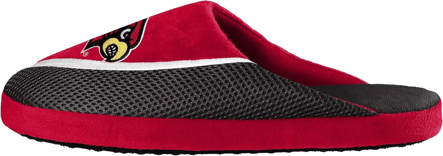 FOCO Men's NCAA 2022 Big Logo Color Edge Slipper