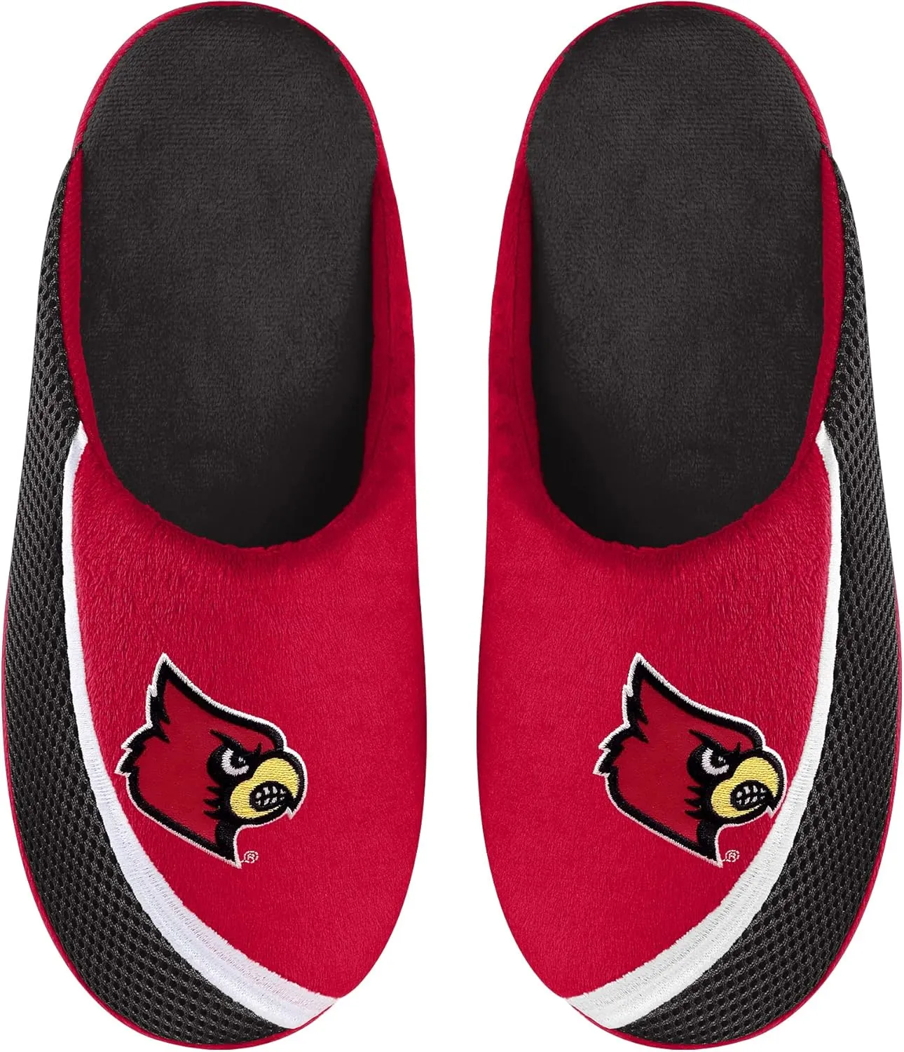 FOCO Men's NCAA 2022 Big Logo Color Edge Slipper