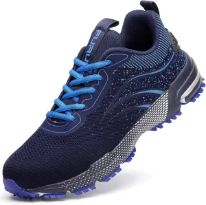 Furuian Steel Toe Shoes for Men Women Lightweight Safety Shoes Comfortable Steel Toe Sneakers Warehouse Industry Work Shoes