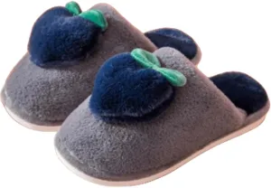 Fuzzy Slipper Winter Fluffy Slippers Peach Cute Slippers For Women Comfortable Warm House Shoes Slippers