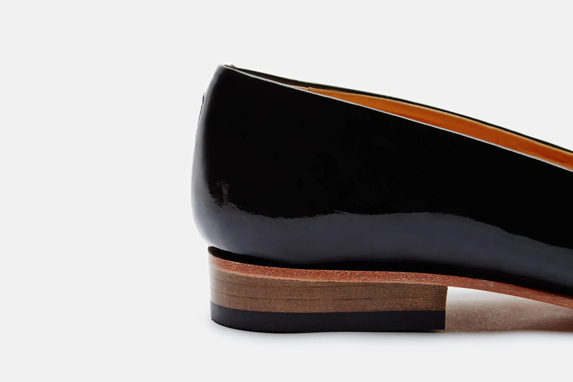 Gaston Slip-On Tassel Loafer - Black Patent/Black Suede