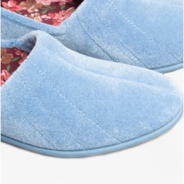 GBS AUDREY Slip On Womens Slippers Blue