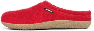 Giesswein Slipper Veitsch - Indoor & Outdoor Felt Slippers with Replaceable Footbed, Non-Slip Wool House Slippers, Wool Clogs for Men & Women