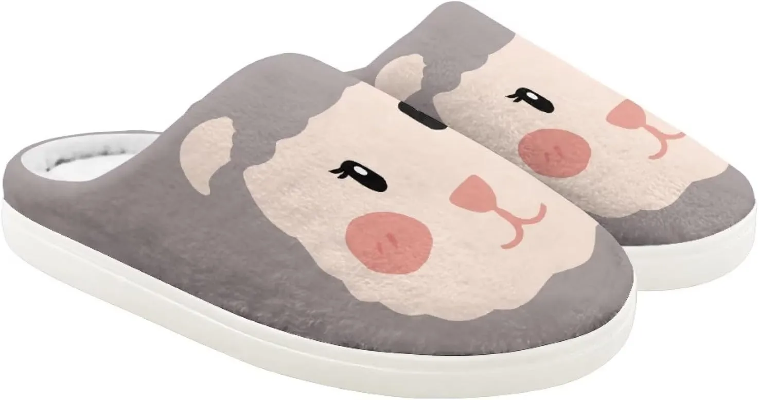 Girls Boys House Slippers US 9-US 14.9 Warm Plush Slippers House Bedroom Shoes Cozy Kids Shoes