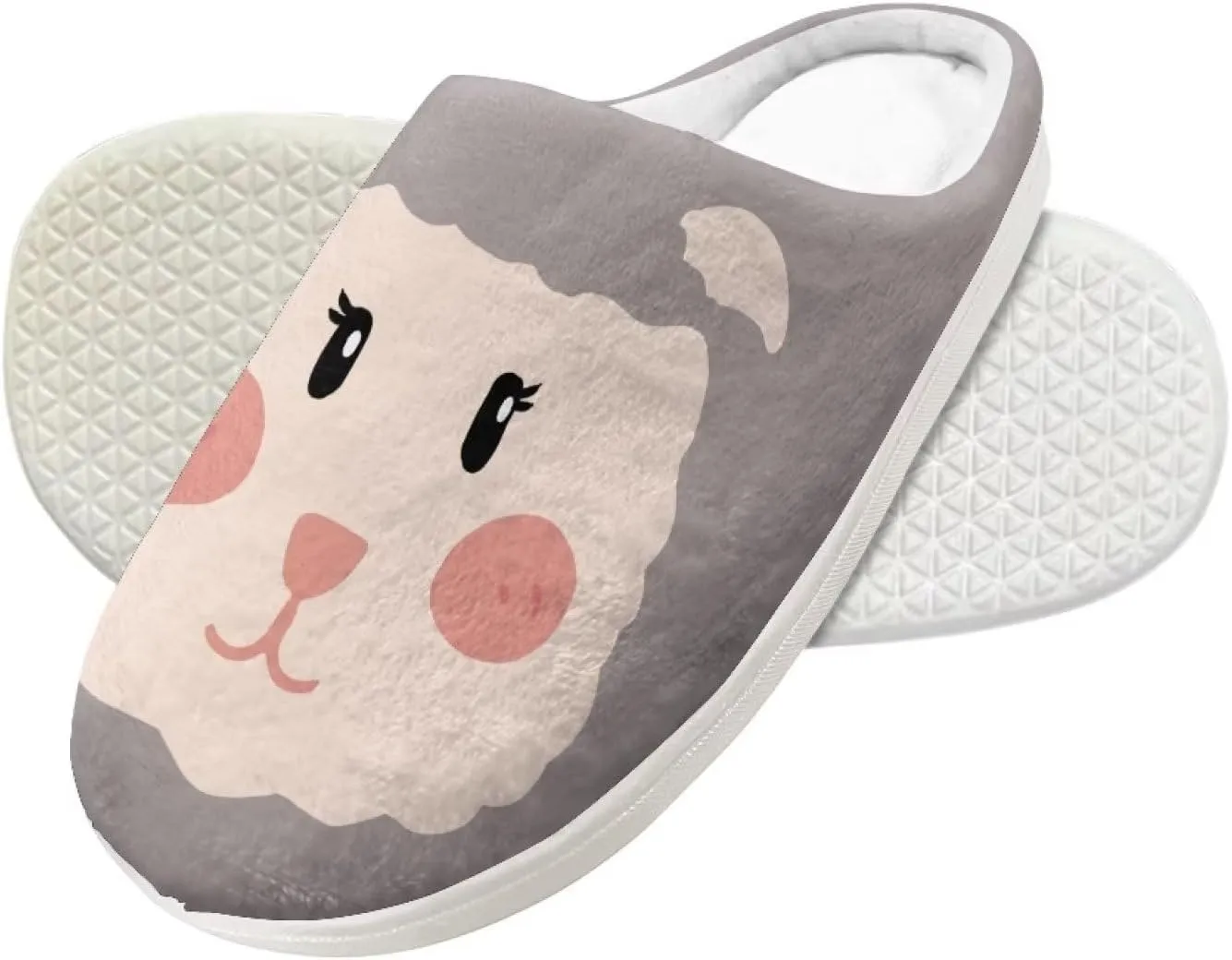 Girls Boys House Slippers US 9-US 14.9 Warm Plush Slippers House Bedroom Shoes Cozy Kids Shoes