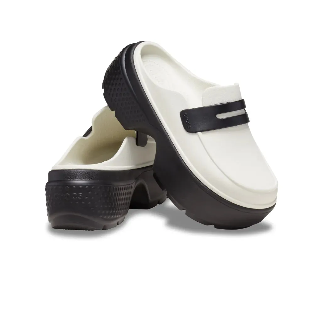 Giày Thời Trang Unisex Crocs Stomp Loafer - Linen Black
