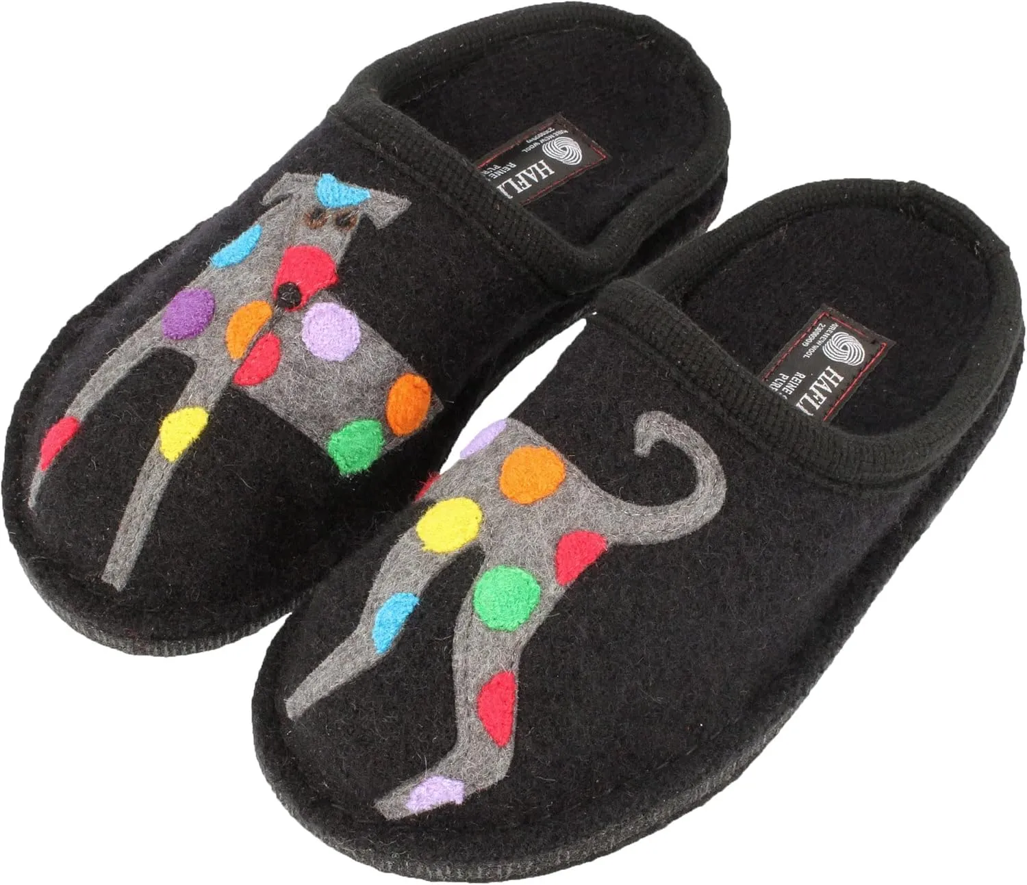 HAFLINGER AR Jack Doggy Wool Slipper