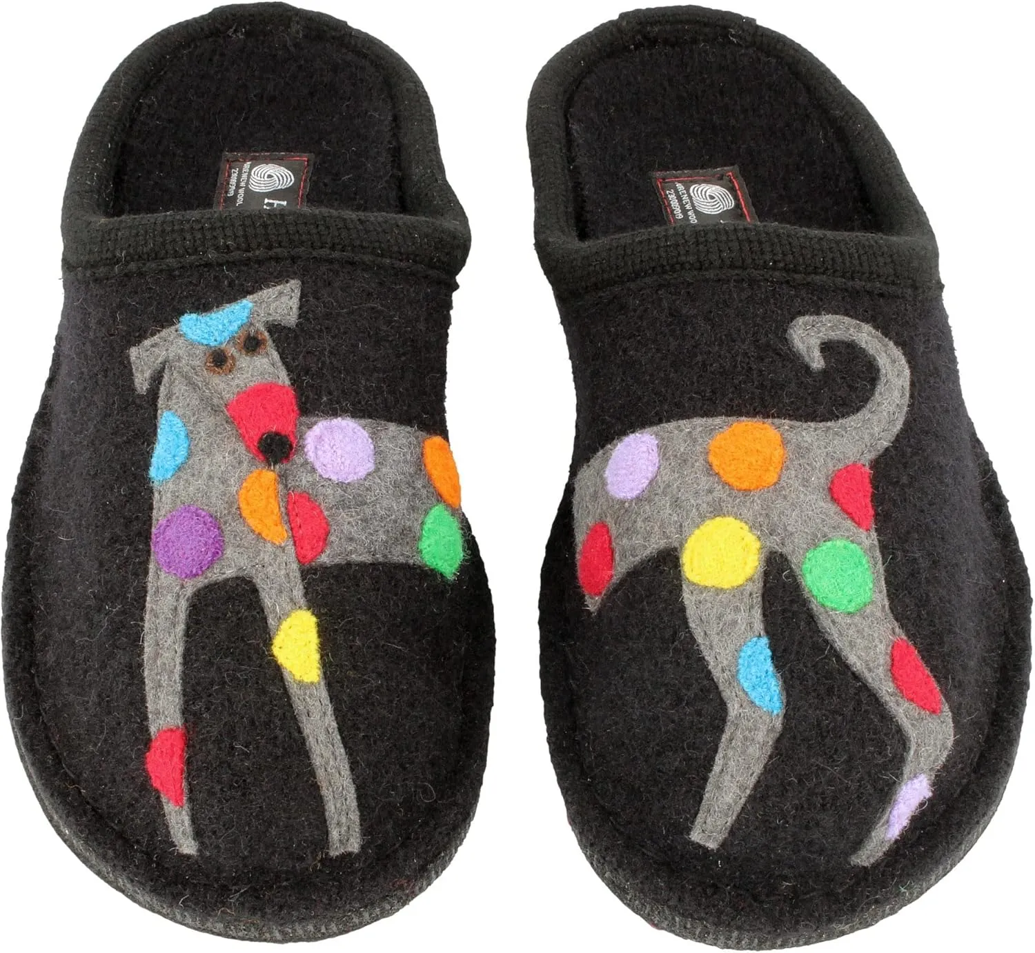 HAFLINGER AR Jack Doggy Wool Slipper