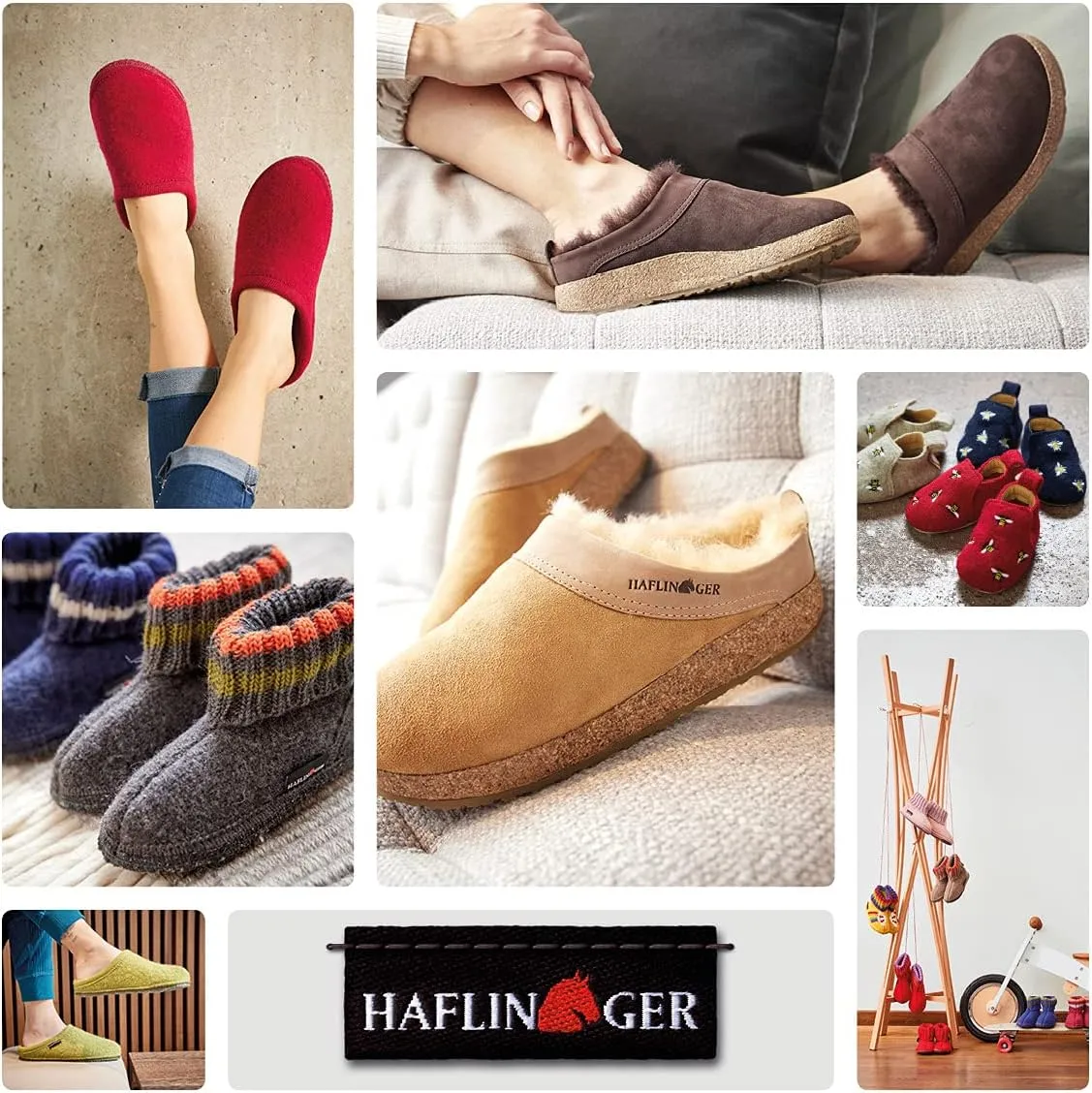 HAFLINGER AR Jack Doggy Wool Slipper