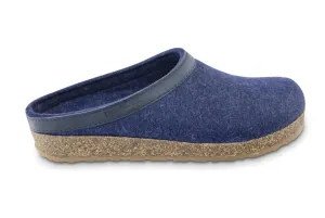 Haflinger - Grizzly Torben | Slip-on slipper with cork sole