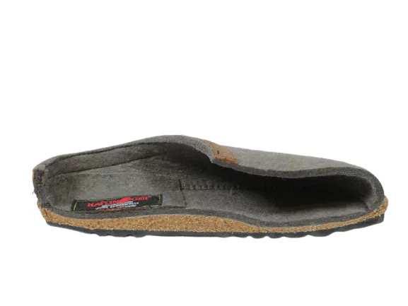 Haflinger - Grizzly Torben | Slip-on slipper with cork sole