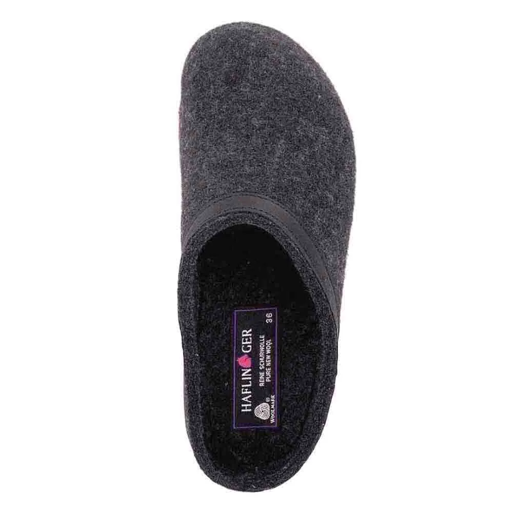 Haflinger - Grizzly Torben | Slip-on slipper with cork sole