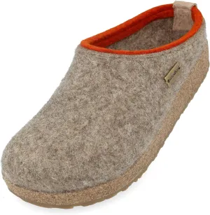 HAFLINGER Kris Felt Clog Wool Slipper Unisex