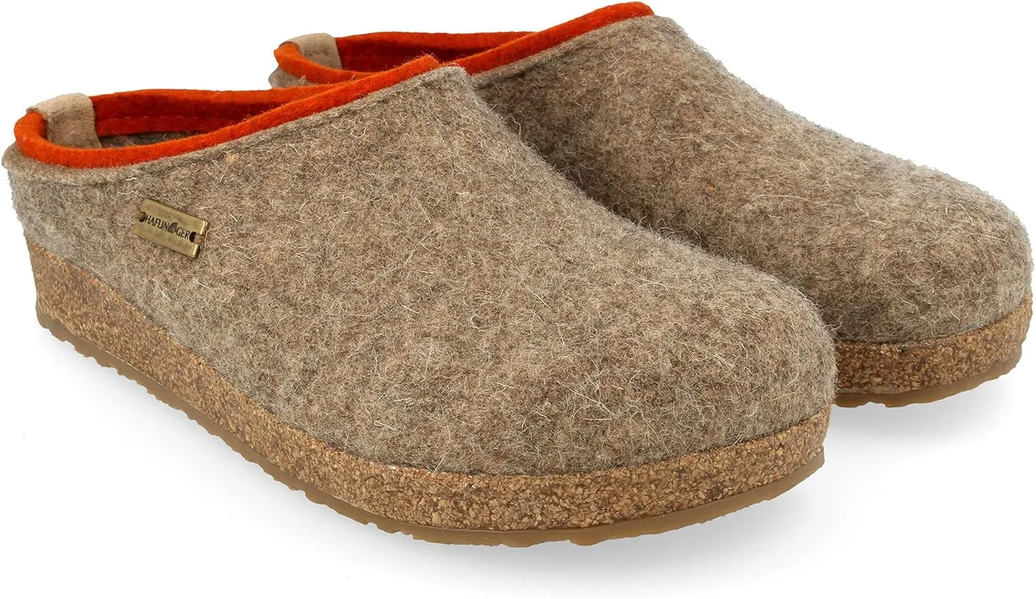 HAFLINGER Kris Felt Clog Wool Slipper Unisex
