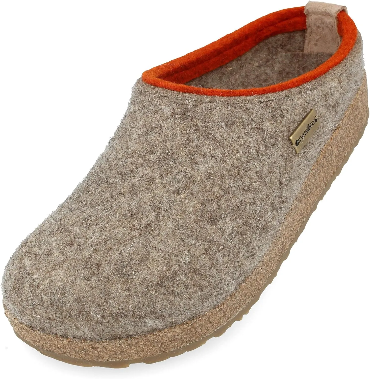 HAFLINGER Kris Felt Clog Wool Slipper Unisex