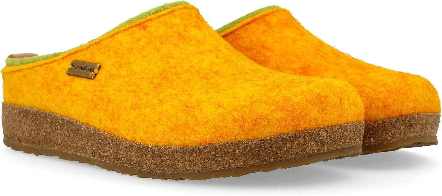 HAFLINGER Kris Felt Clog Wool Slipper Unisex