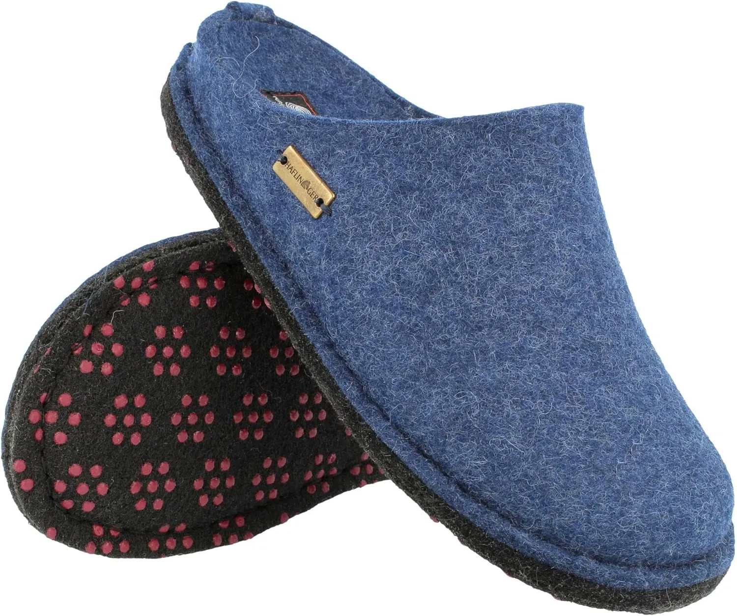 HAFLINGER Soft Felt Slipper Unisex