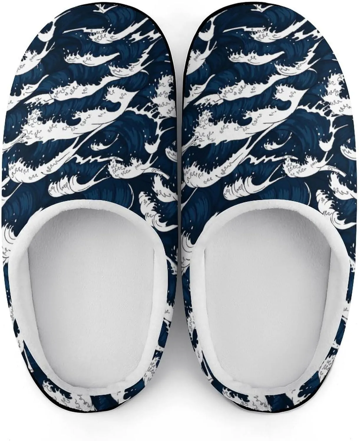 Halloween Green Eyes Black Birds Cat House Slippers For Woman Ladies Memory Foam Bedroom Slipper Outdoor Slip-On Shoes