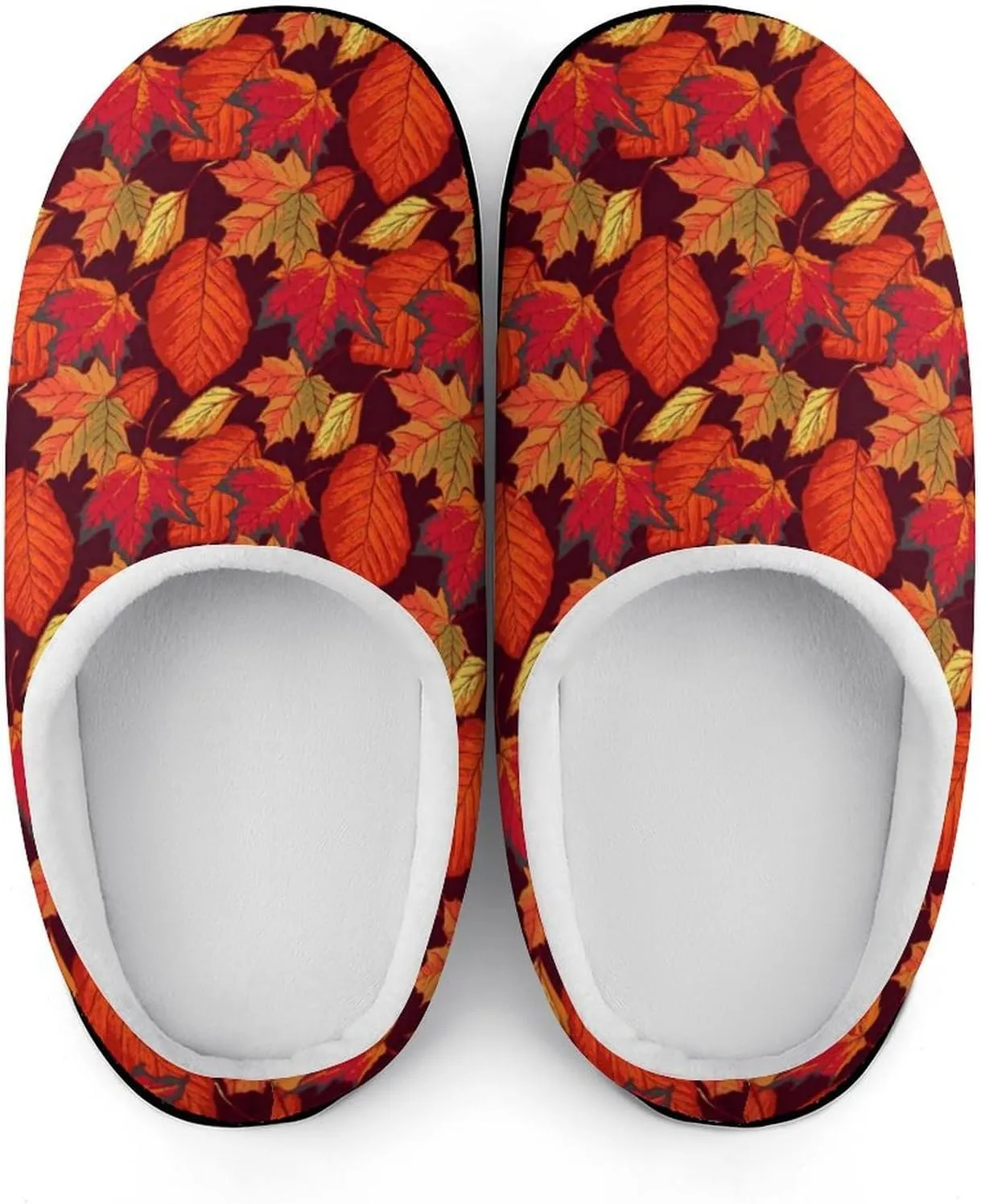 Halloween Green Eyes Black Birds Cat House Slippers For Woman Ladies Memory Foam Bedroom Slipper Outdoor Slip-On Shoes