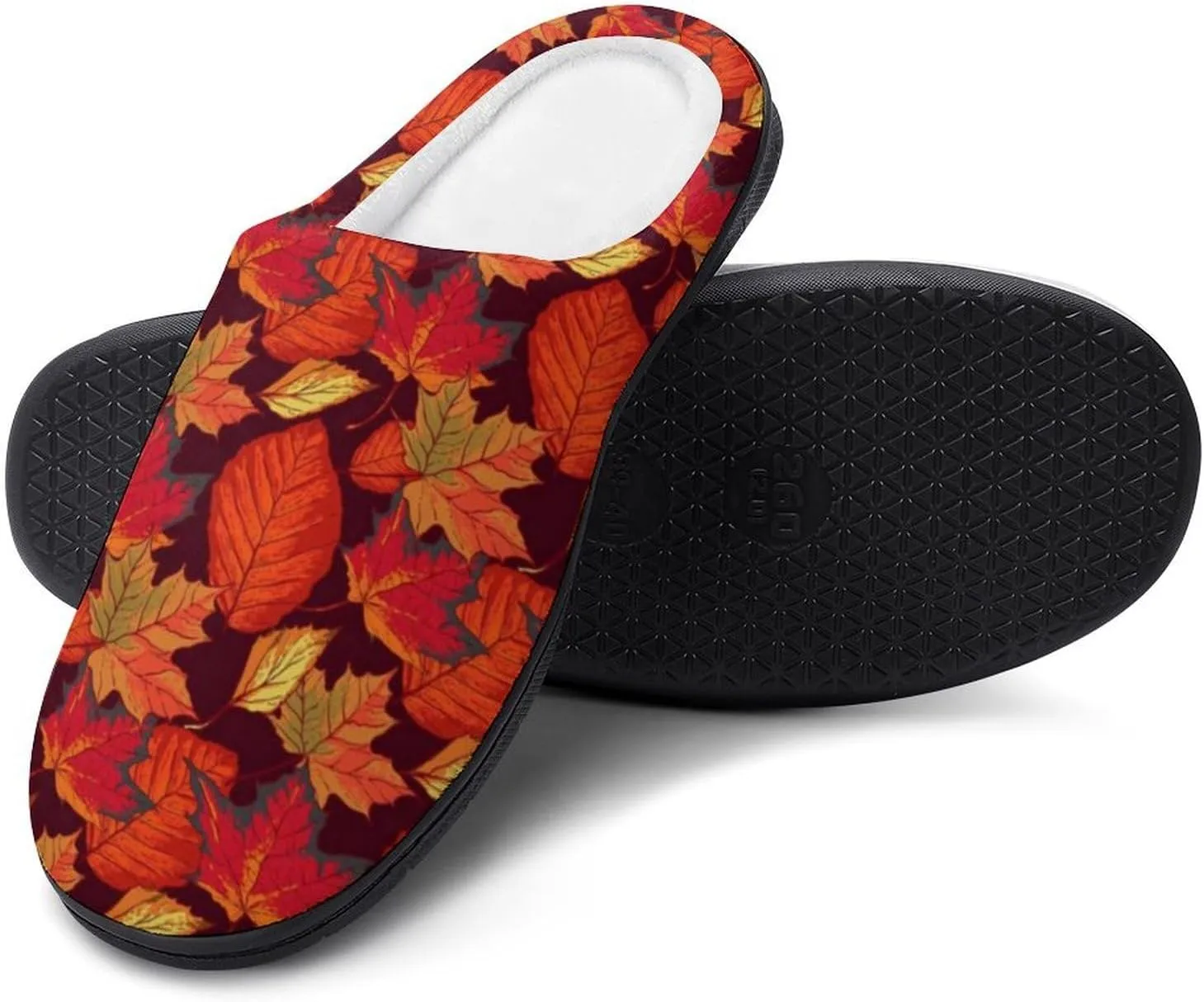 Halloween Green Eyes Black Birds Cat House Slippers For Woman Ladies Memory Foam Bedroom Slipper Outdoor Slip-On Shoes