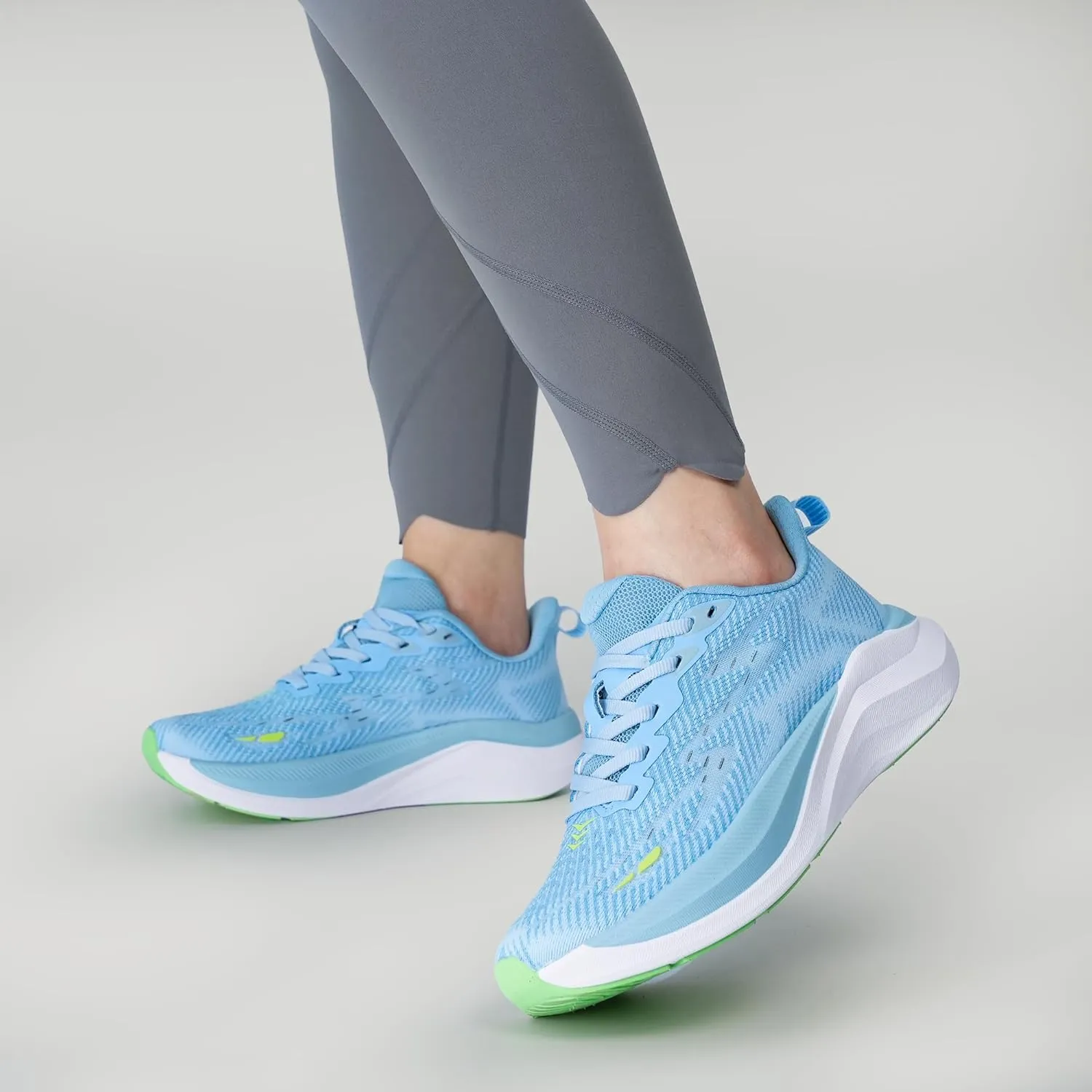 Hawkwell Women's Cloud Zero Active Cushion Breathable Tennis Walking Fashion Sneakers Gym Medical Work Shoes