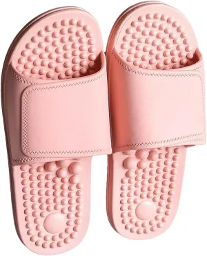 Health Foot Massage Slippers Acupressure Point Care Magnet Therapy Promoting Blood Circulation Myofascial Release Trigger Point Acupuncture Relaxation Gifts for Parents