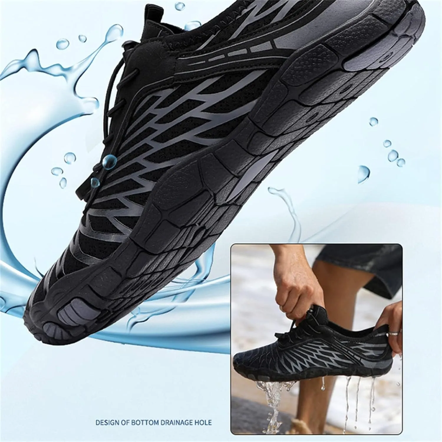 Hike Barefoot Shoes Women Men, Wide Toe Box Healthy & Non-Slip Barefoot Footwear Unisex, Pro Barefoot Hike Shoes Trail Hiking Track Athletic Shoes